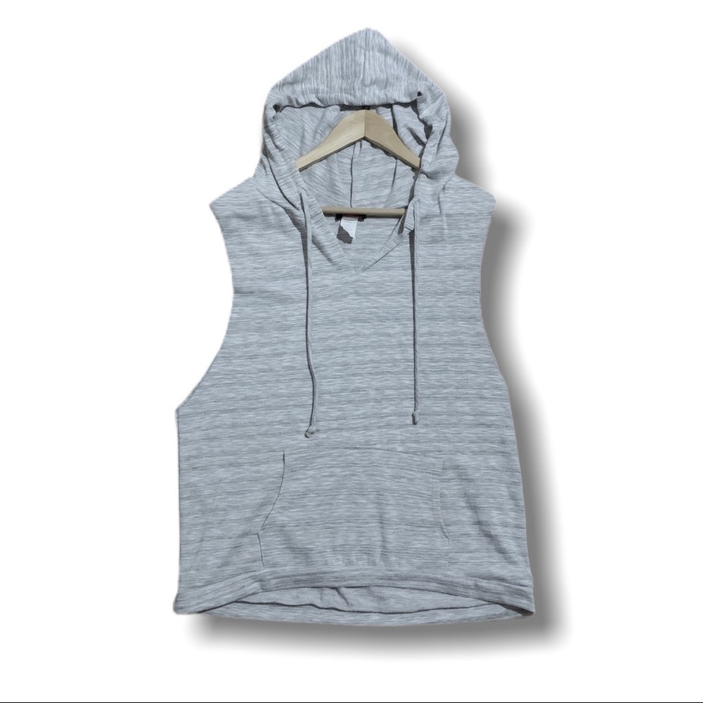 BLUSH TANK TOP HOODIE